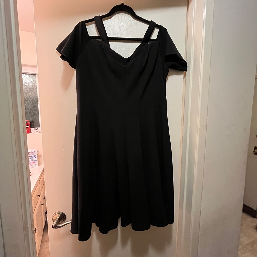 Lane Bryant Black Mini Dress